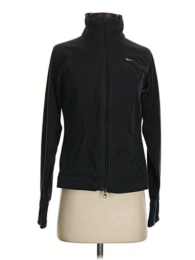 Pre-owned Nike Cardigan Sweater In Black
