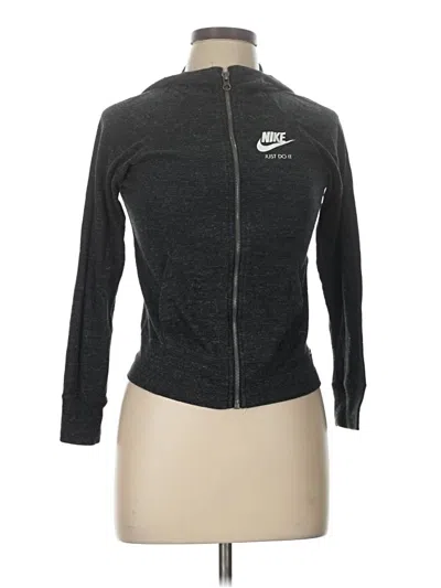 Pre-owned Nike Cardigan Sweater In Black