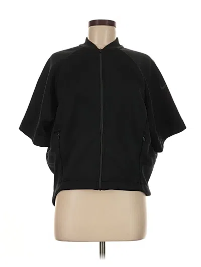 Pre-owned Nike Cardigan Sweater In Black
