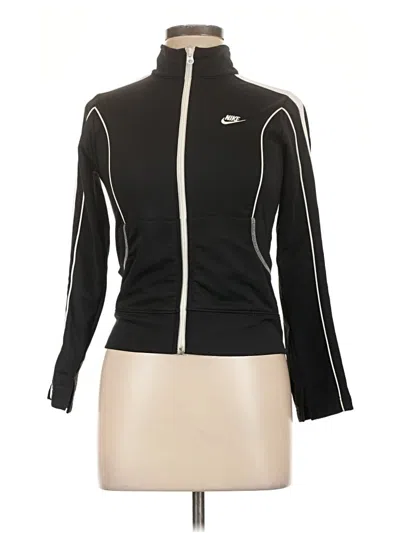 Pre-owned Nike Cardigan Sweater In Black