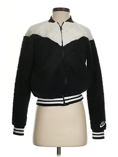 Pre-owned Nike Cardigan Sweater In Black