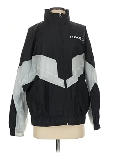Pre-owned Nike Cardigan Sweater In Black