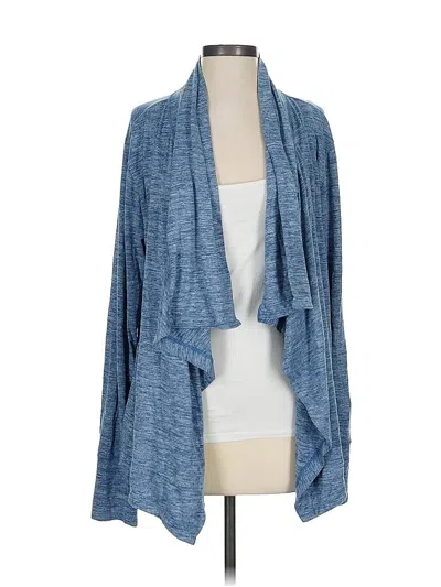 Pre-owned Nike Cardigan Sweater In Blue