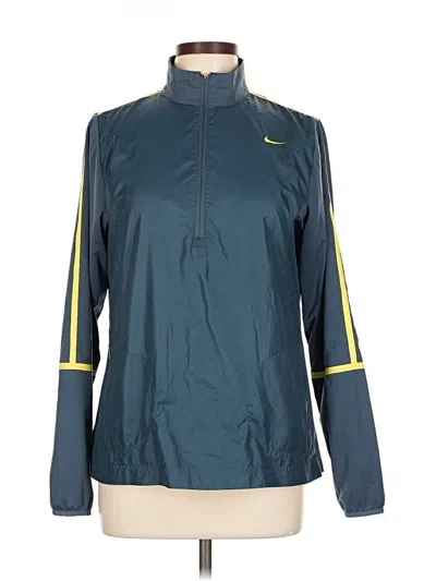 Pre-owned Nike Cardigan Sweater In Blue