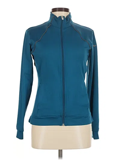 Pre-owned Nike Cardigan Sweater In Blue