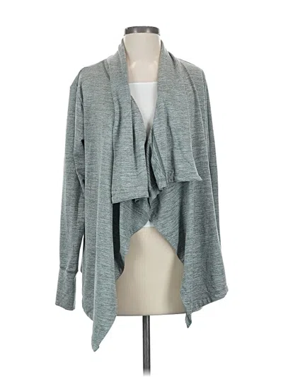 Pre-owned Nike Cardigan Sweater In Gray