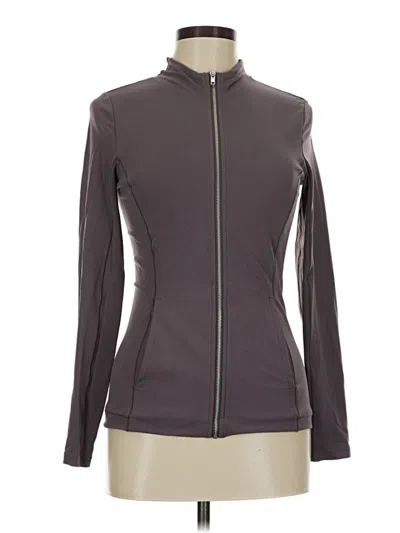 Pre-owned Nike Cardigan Sweater In Gray