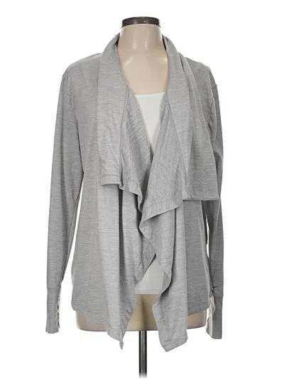 Pre-owned Nike Cardigan Sweater In Gray