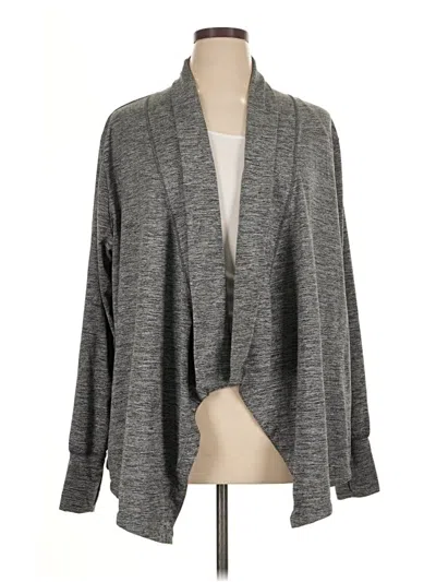 Pre-owned Nike Cardigan Sweater In Gray