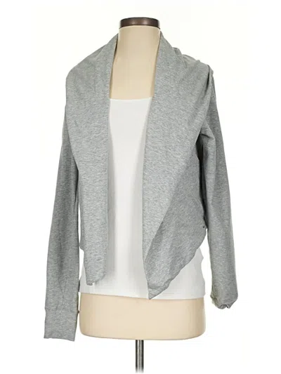 Pre-owned Nike Cardigan Sweater In Gray