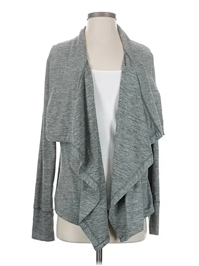 Pre-owned Nike Cardigan Sweater In Gray