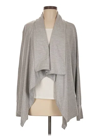 Pre-owned Nike Cardigan Sweater In Gray