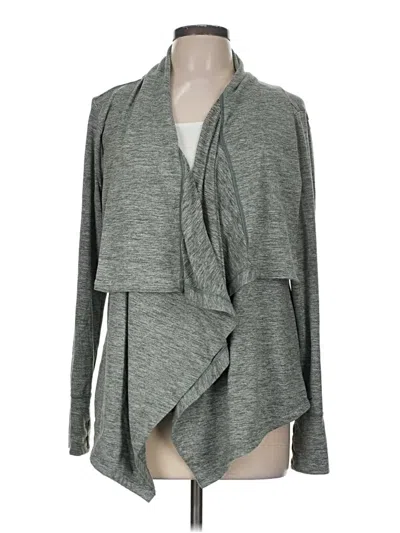 Pre-owned Nike Cardigan Sweater In Gray