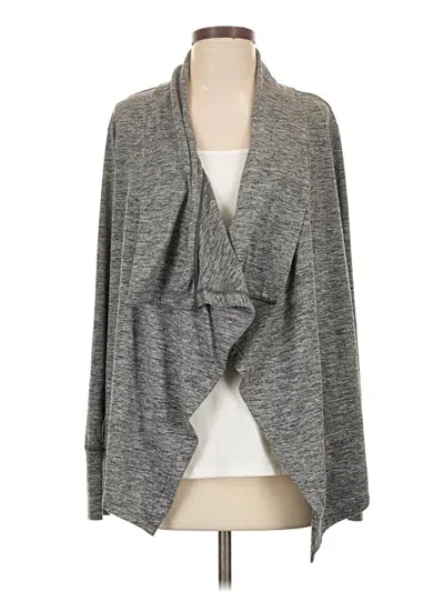 Pre-owned Nike Cardigan Sweater In Gray