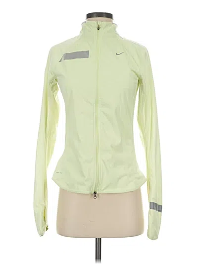Pre-owned Nike Cardigan Sweater In Green