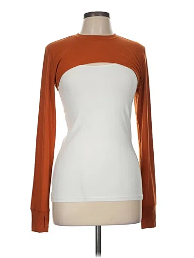 Pre-owned Nike Cardigan Sweater In Orange