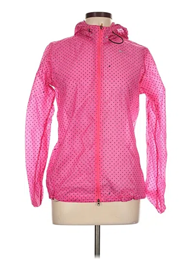 Pre-owned Nike Cardigan Sweater In Pink