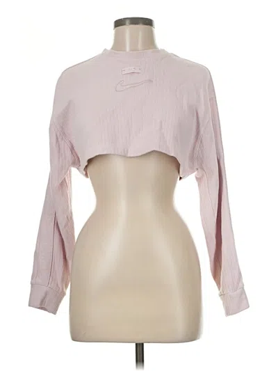Pre-owned Nike Cardigan Sweater In Pink