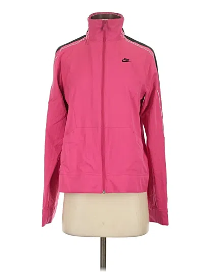 Pre-owned Nike Cardigan Sweater In Pink