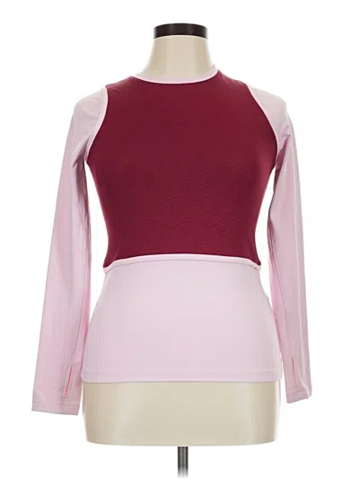 Pre-owned Nike Cardigan Sweater In Pink