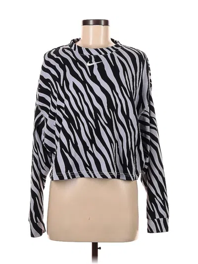 Pre-owned Nike Cardigan Sweater In Purple