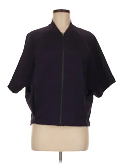 Pre-owned Nike Cardigan Sweater In Purple