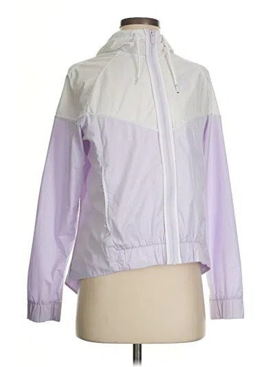 Pre-owned Nike Cardigan Sweater In Purple