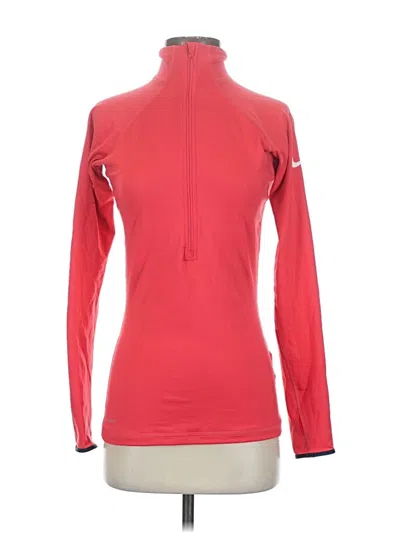 Pre-owned Nike Cardigan Sweater In Red