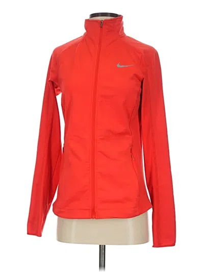 Pre-owned Nike Cardigan Sweater In Red