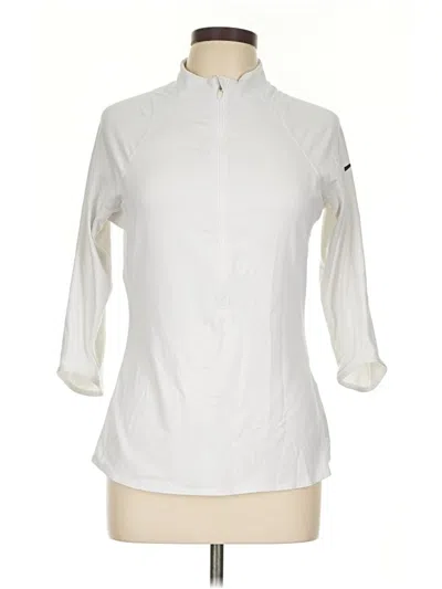 Pre-owned Nike Cardigan Sweater In White