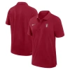 Nike Cardinal Stanford Cardinal 2024 Sideline Woven Performance Polo