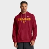 Nike Cardinal Usc Trojans 2025 Sideline Standard Issue Dri-fit Hoodie In Burgundy