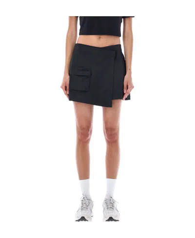 Nike Cargo Mini Skirt In Black