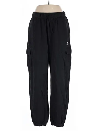 Pre-owned Nike Cargo Pants In Black