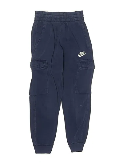 Pre-owned Nike Kids' Cargo Pants In Blue