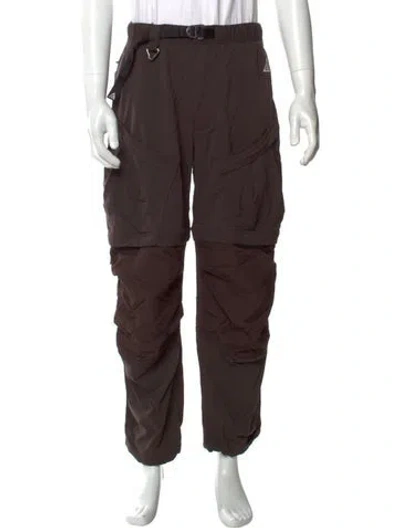 Pre-owned Nike Cargo Pants In Brown