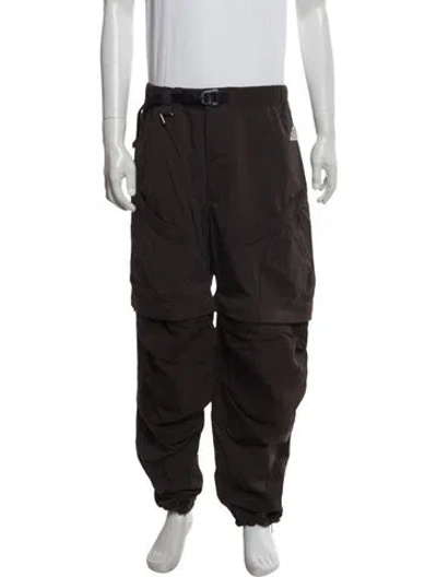 Pre-owned Nike Cargo Pants In Brown