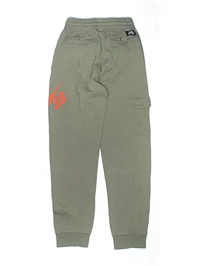 Pre-owned Nike Kids' Cargo Pants In Green