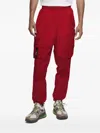 Nike Cargo-pockets Track Pants In Red