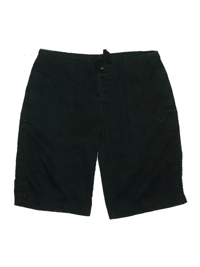 Pre-owned Nike Cargo Shorts In Black