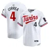 Nike Carlos Correa Minnesota Twins  Men's Dri-fit Adv Mlb Limited Jersey In White