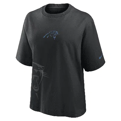 NIKE CAROLINA PANTHERS BOXY  WOMEN'S NFL T-SHIRT,1015610720