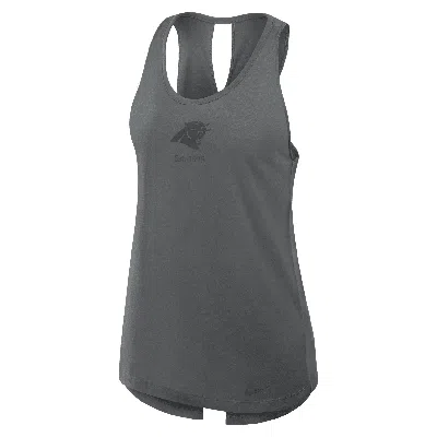Nike Carolina Panthers Established  Women's Dri-fit Nfl Tank Top