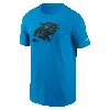 Nike Carolina Panthers Faded Essential  Men's Nfl T-shirt In Blue