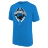 Nike Carolina Panthers Legend Icon Big Kidsâ  Dri-fit Nfl T-shirt In Blue