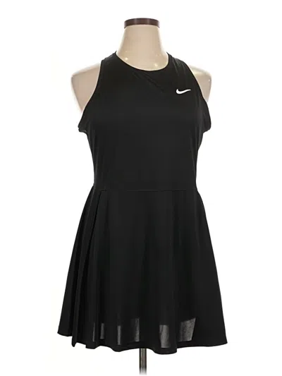 Pre-owned Nike Casual Dress In Black
