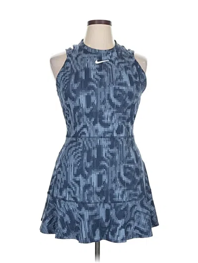 Pre-owned Nike Casual Dress In Blue