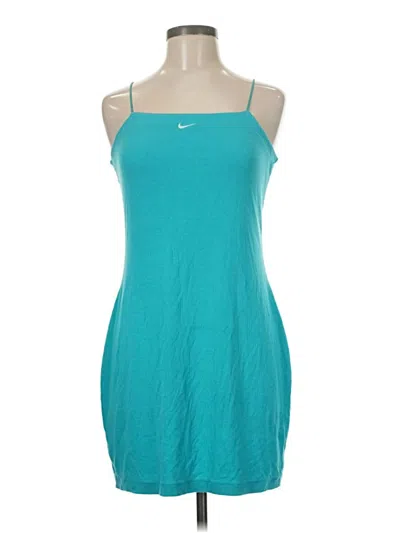 Pre-owned Nike Casual Dress In Blue