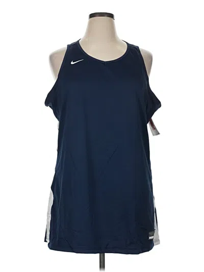 Pre-owned Nike Casual Dress In Blue