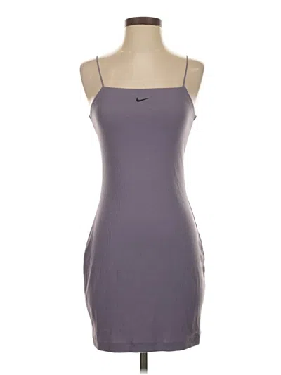 Pre-owned Nike Casual Dress In Gray